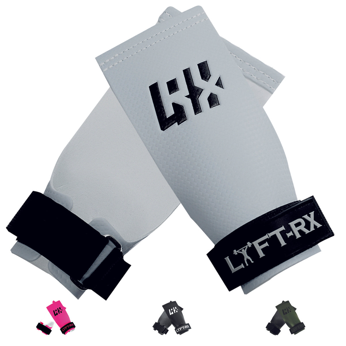 LYFTRX Carbon Fiber Hand Grips Chalk
