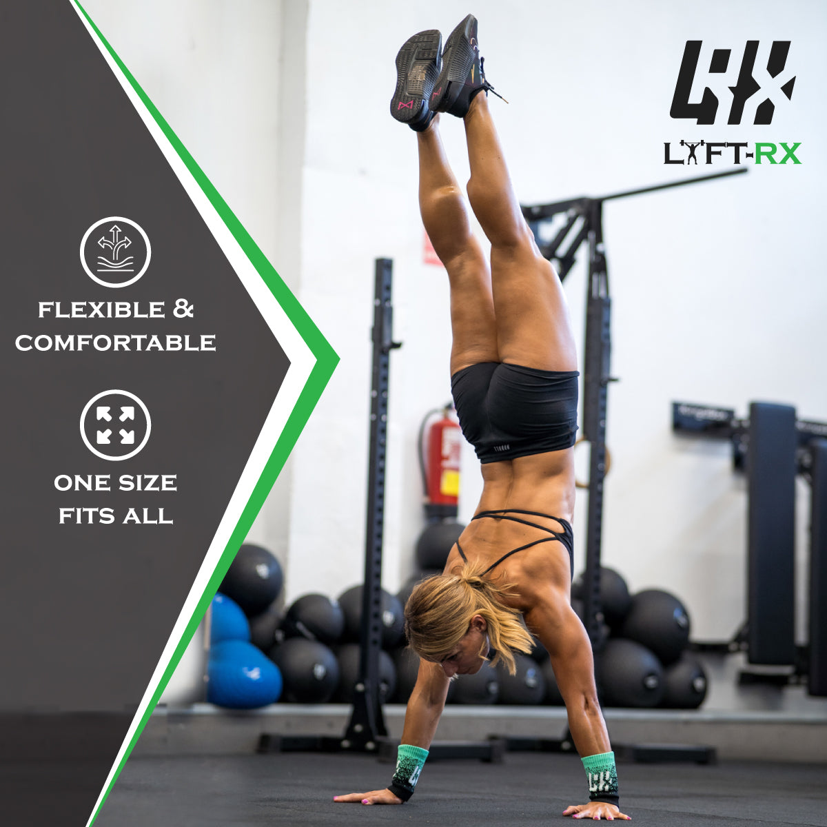 LYFT RX Gradient Sweatbands Green