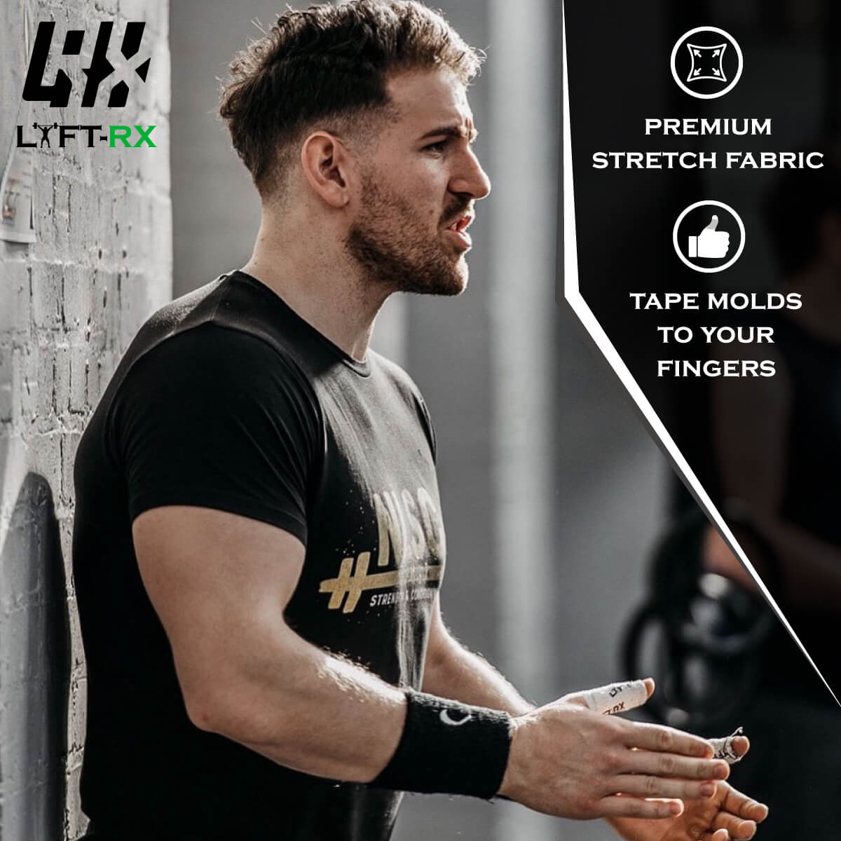 LYFT-RX Weightlifting Hook Grip Tape - Pink 3PACK, 1.5-inch wide