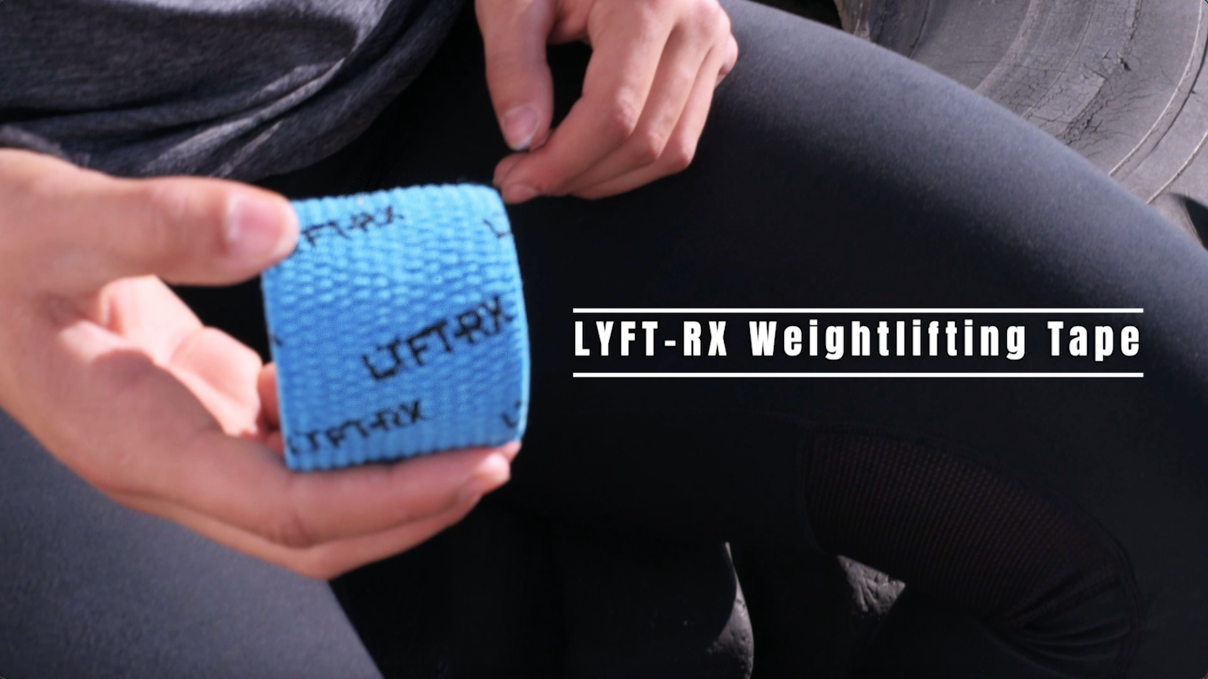 LYFT-RX Weightlifting Hook Grip Tape - Blue 3PACK, 2-inch
